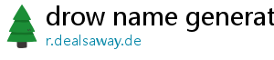 drow name generator